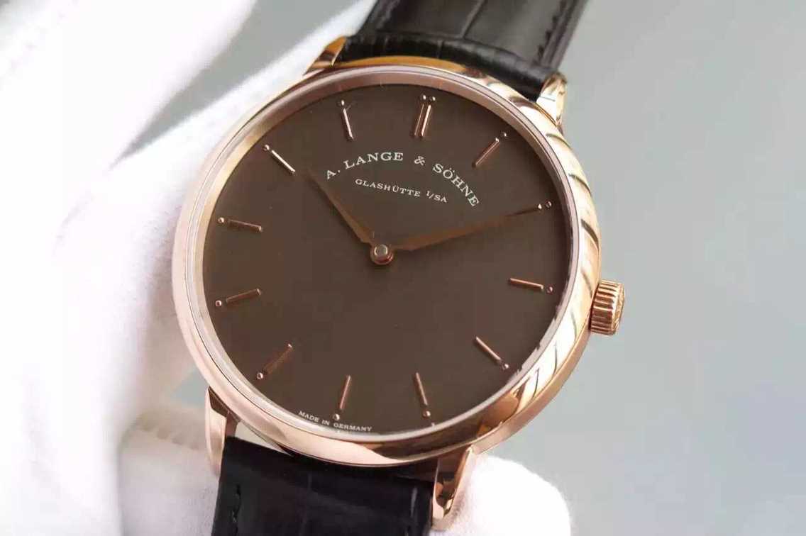 高仿1:1朗格手表 MK朗格萨克森超薄系列男表 第3张